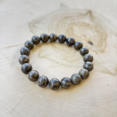 Cappuccino Jasper Bracelet – Natural Grounding Crystal for Stability, Focus & Emotional Balance | Handmade Healing Stone Gift for Her or Him
