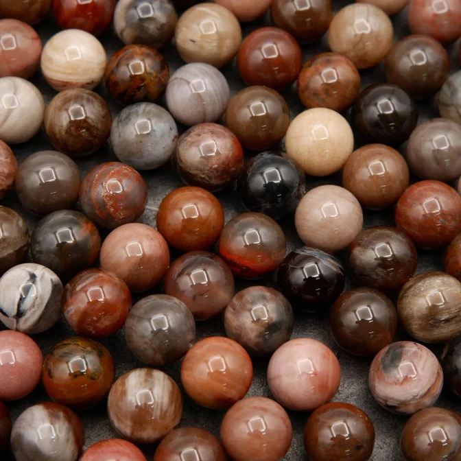 Petrified Wood Bracelet: Ancient Energy for Modern Calm